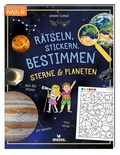 Cover: R&auml;tseln, Stickern, Bestimmen - Sterne & Planeten - moses Verlag