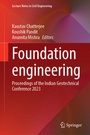 Cover: Foundation Engineering - Springer Nature Switzerland AG