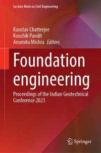 Enlarge image Cover: Foundation Engineering - Springer Nature Switzerland AG