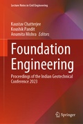 Cover: Foundation Engineering - Springer