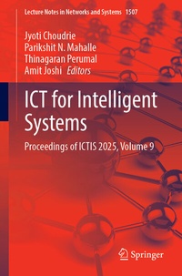 Enlarge image Cover: ICT for Intelligent Systems - Springer Nature Switzerland AG
