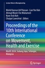 Cover: Proceedings of the 10th International Conference on Movement, Health and Exercise - Springer