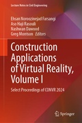 Cover: Construction Applications of Virtual Reality, Volume I - Springer