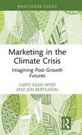 Cover: Marketing in the Climate Crisis - Routledge