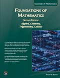 Cover: Foundations of Mathematics, Second Edition - De Gruyter