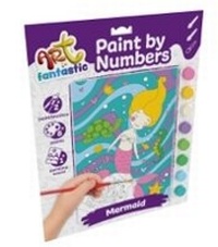 Enlarge image Cover: Paint By Numbers Mermaid - Bookoli Limited