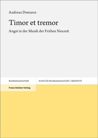Abbildung von: Timor et tremor - Franz Steiner Verlag