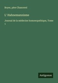 Cover: L' Hahnemannisme - Antigonos Verlag