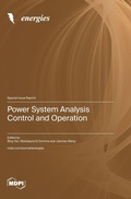 Cover: Power System Analysis Control and Operation - MDPI AG