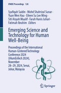 Cover: Emerging Science and Technology for Human Well-Being - Springer