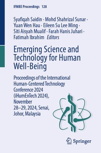 Enlarge image Cover: Emerging Science and Technology for Human Well-Being - Springer