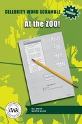 Cover: Celebrity Word Scramble At the Zoo! - Maier Publishing
