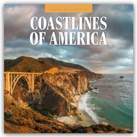 Abbildung von: Coastlines of Amerika - Amerikanische Küsten 2026 - 16-Monatskalender - Red Robin Publishing Ltd.