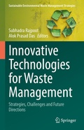 Cover: Innovative Technologies for Waste Management - Springer