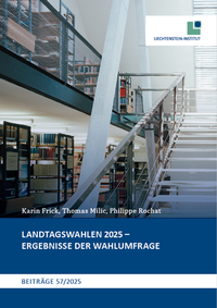 Abbildung von: Landtagswahlen 2025 - Ergebnisse der Wahlumfrage - Liechtenstein-Institut
