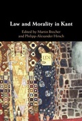 Cover: Law and Morality in Kant - Cambridge University Press