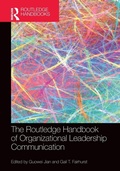Cover: The Routledge Handbook of Organizational Leadership Communication - Routledge