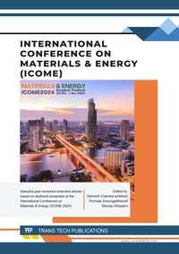 Abbildung von: International Conference on Materials & Energy (ICOME) - Trans Tech Publications Ltd