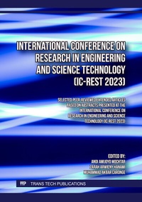 Abbildung von: International Conference on Research in Engineering and Science Technology (1st IC-REST 2023) - Trans Tech Publications Ltd