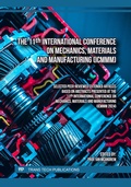 Cover: The 11th International Conference on Mechanics, Materials and Manufacturing (ICMMM) - Trans Tech Publications Ltd