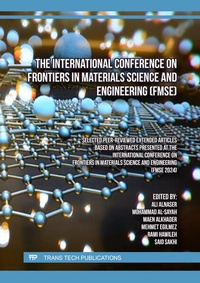 Enlarge image Cover: The International Conference on Frontiers in Materials Science and Engineering (FMSE) - Trans Tech Publications Ltd