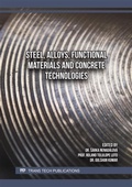Cover: Steel, Alloys, Functional Materials and Concrete Technologies - Trans Tech Publications Ltd