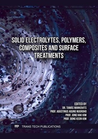 Abbildung von: Solid Electrolytes, Polymers, Composites and Surface Treatments - Trans Tech Publications Ltd