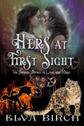 Cover: Hers at First Sight (Birch Hearts) - Elva Birch