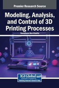 Cover: Modeling, Analysis, and Control of 3D Printing Processes - IGI Global