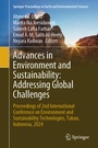 Cover: Advances in Environment and Sustainability: Addressing Global Challenges - Springer