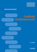 Cover: Casebook Strafprozessrecht - Facultas