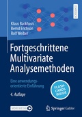Cover: Fortgeschrittene Multivariate Analysemethoden - Springer Gabler