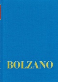Cover: Bernard Bolzano Gesamtausgabe / Reihe I: Schriften. Band 17: Bolzano's Wissenschaftslehre und Religionswissenschaft in einer beurtheilenden Uebersicht (Sulzbach 1841) - frommann-holzboog