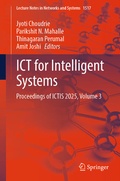 Cover: ICT for Intelligent Systems - Springer
