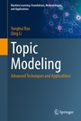 Cover: Topic Modeling - Springer