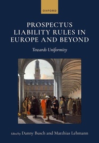 Abbildung von: Prospectus Liability Rules in Europe and Beyond - Oxford University Press