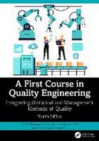 Abbildung von: A First Course in Quality Engineering - CRC Press