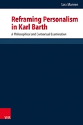 Cover: Reframing Personalism in Karl Barth - Vandenhoeck & Ruprecht