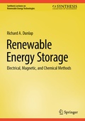 Cover: Renewable Energy Storage - Springer
