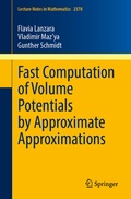 Cover: Fast Computation of Volume Potentials by Approximate Approximations - Springer