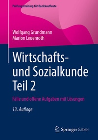 Abbildung von: Wirtschafts- und Sozialkunde Teil 2 - Springer Gabler