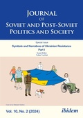 Cover: Journal of Soviet and Post-Soviet Politics and Society - ibidem