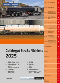 Abbildung von: ADR/RID 2025 - 2. Auflage - Verkehrs-Verlag Fischer
