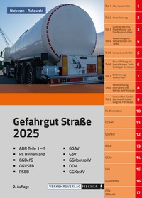 Abbildung von: ADR 2025 - 2. Auflage - Verkehrs-Verlag Fischer