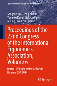 Abbildung von: Proceedings of the 22nd Congress of the International Ergonomics Association, Volume 6 - Springer