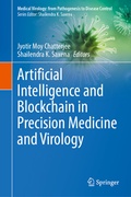 Cover: Artificial Intelligence and Blockchain in Precision Medicine and Virology - Springer