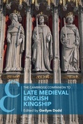 Cover: The Cambridge Companion to Late Medieval English Kingship - Cambridge University Press