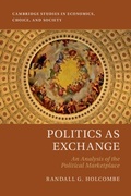 Cover: Politics as Exchange - Cambridge University Press