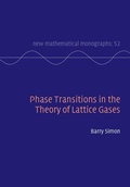 Cover: Phase Transitions in the Theory of Lattice Gases - Cambridge University Press