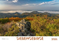 Abbildung von: Siebengebirge 2026 Bildkalender A4 quer, spiralgebunden - klaes-regio Fotoverlag